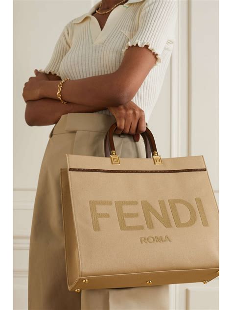 fendi handbags europe|Fendi canvas tote bag.